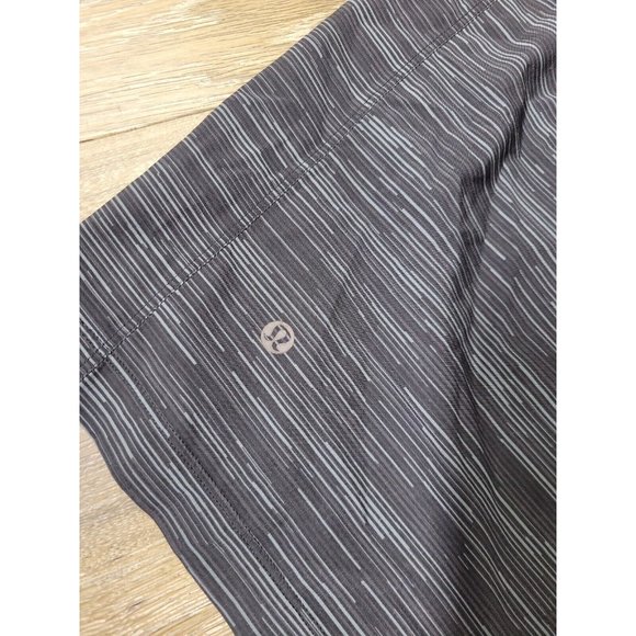 Lululemon Men M Gray Athletic THE T.H.E Short Pockets Run Gym Elastic Waist - Picture 8 of 8